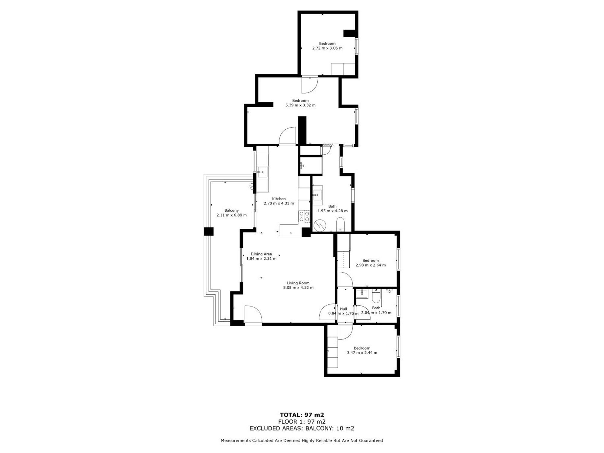 4br Penthouse W Pool & Parking 500m From The Apartment